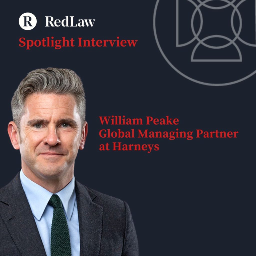 Spotlight Series - William Peake - Global Managing Partner at Harneys