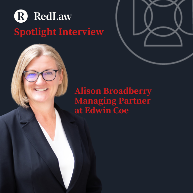 Spotlight Series – Alison Broadberry – Managing Partner & Head of Private Client at Edwin Coe